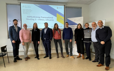 ARPEL4Entrep Project – Transnational Meeting held in Vilnius, Lithuania 13th January 2023