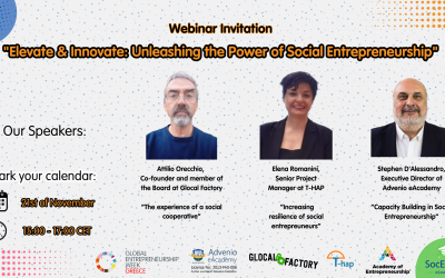 ‘Elevate & Innovate: Unleashing the Power of Social Entrepreneurship’ – A webinar on social Entrepreneurship