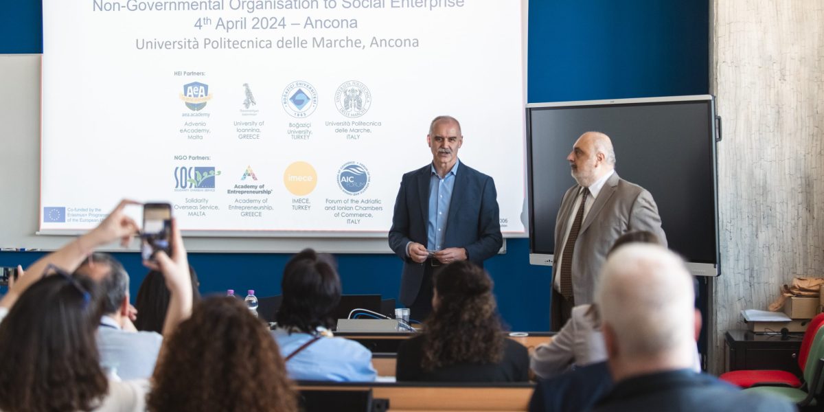 International Conference on Making the Transition from Non-Governmental Organisation to Social Enterprise – Held In Ancona, Italy – 4th April 2024